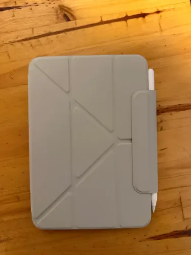 Capa magnética IPad Mini. 7 cinza