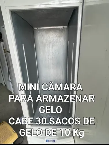 CÂMARAS FRIGORÍFICAS IDEAL PARA ARMAZENAR GELO 