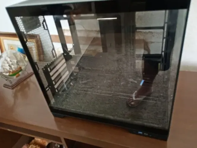Gabinete Gamer Kalkan Asgard, Aquário, Preto, Sem Fans