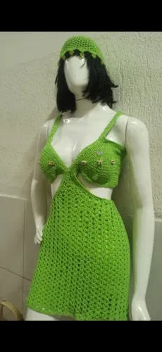 VESTIDO CROCHÊ 