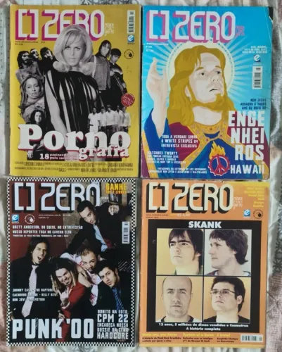 Revista ZERO - LOTE 4 REVISTAS CONSERVADAS (Vendo Separado)