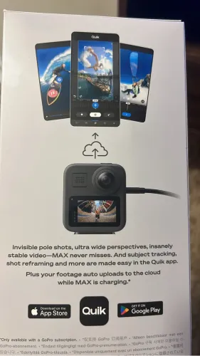 Câmera de Ação à Prova d'água, Vídeo 360 5.6K,