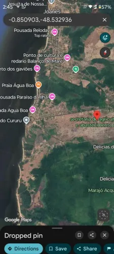 Terreno próximo a Água boa - Salvaterra