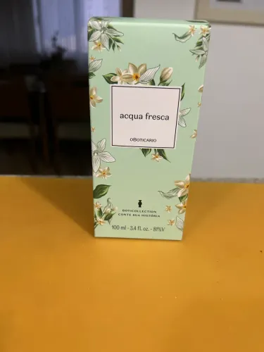 Perfume acqua fresca Boticário - nunca usado