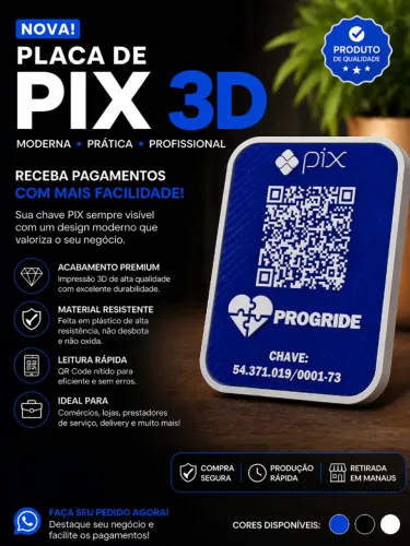 Placa de Pix 3D