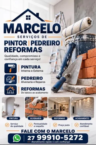 Pintor Profissional - Pintura Residencial e Comercial | Orçamento Grátis