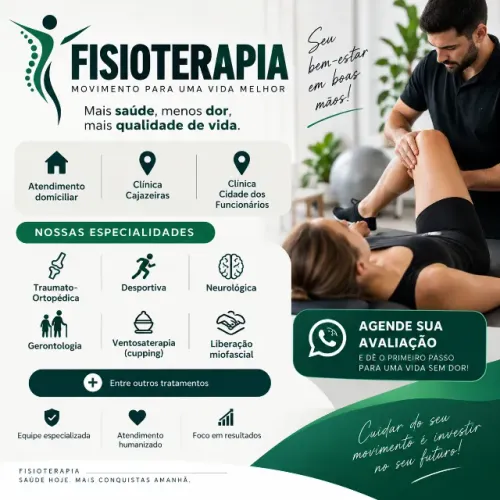 ? FISIOTERAPIA - CUIDE DO SEU CORPO E VIVA COM MAIS QUALIDADE!