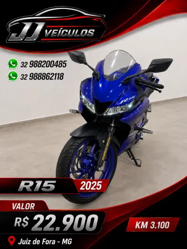 Yamaha R15 2025 Muito Nova 3.100km