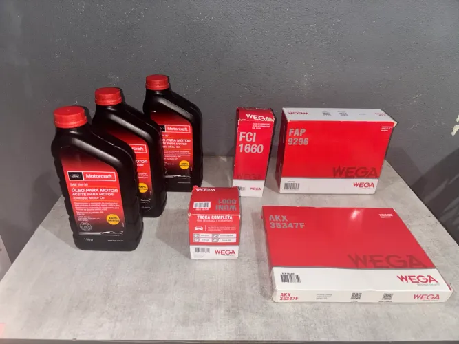 Kit revisão Ford new fiesta 2014