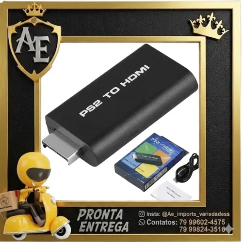 Adaptador ps2 para HDMI 
