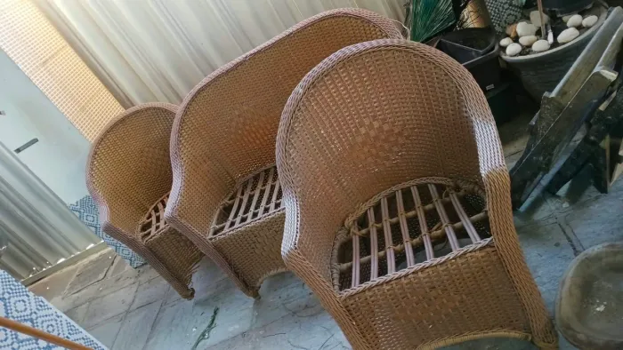 Conjunto cadeiras vime ou sintético em Campina Grande