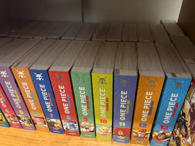 Coleção One Piece 3 em 1