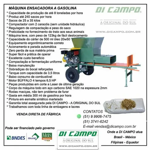 Ensacadora de Silagem Gaúcha