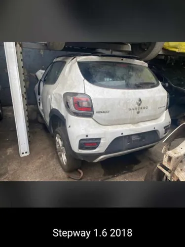 Sandero Stepway 1.6 2019 para retirada de peças
