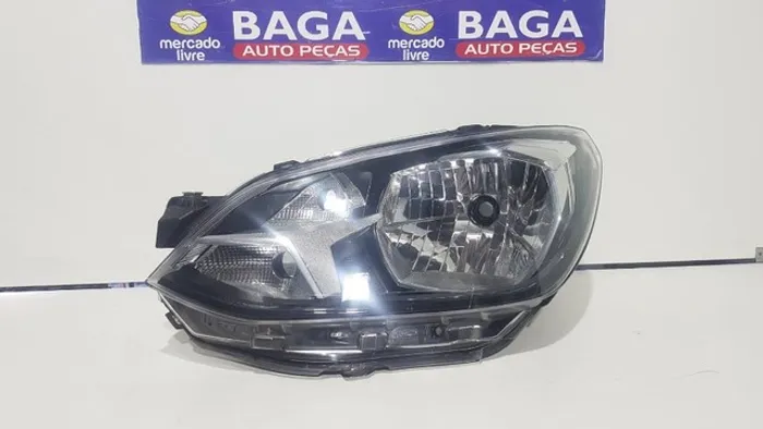 Farol Volkswagen Up 2018 2019 2020 2021 2022 Esq Friso Preto BG216