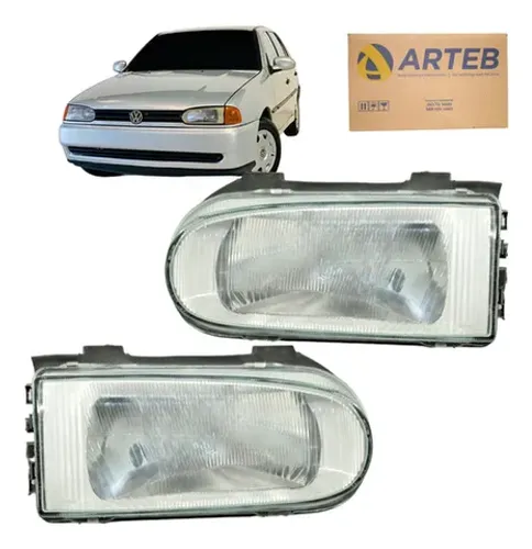 Farol Volkswagen Gol G2 1995 1996 1997 1998 1999 Arteb Novo