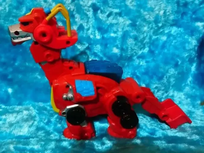  Boneco Transformers Rescue Bots Dinobot