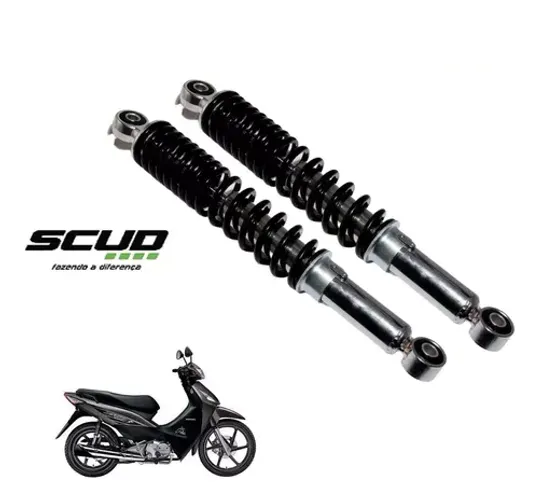Amortecedor Biz 125 06/10 Cromado Scud (Entrega Grátis)