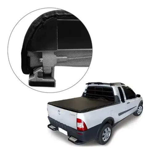 Capota Marítima Fiat Strada /2013 - CE - C/ Step C/ Gan - Flash Cover FF126