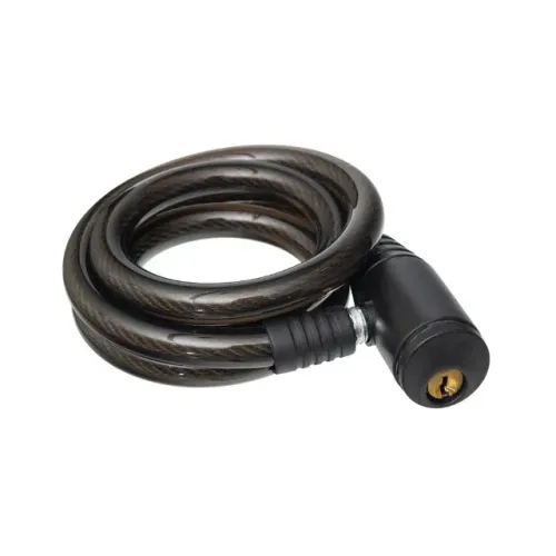 Cadeado Tranca de Bicicleta Cabo de Aço 12mm x 1 metro GTA com 2 Chaves 9803