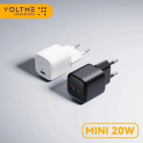 Carregador Original 20w Voltme mini Branco Tipo C iphone samsung