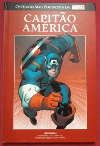 Livro HQ Capitão América O Ódio Se Chama Sangue
