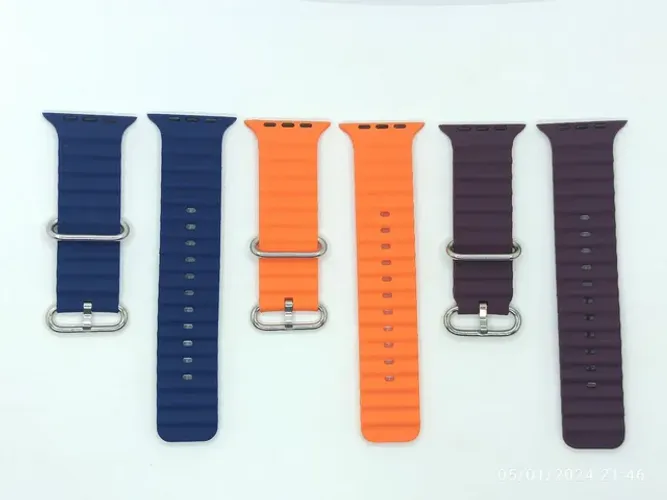 Paulseira oceano Apple Watch W8 Ultra Iwo etc