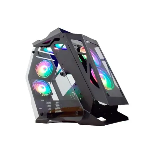 Gabinete Gamer K-Mex Micro Ranger *Open Case Mod Micro-ATX - WZetta