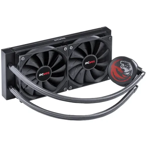 Water Cooler Pcyes Sangue Frio 2 Black 240mm Intel/AMD LGA1700/2066/2011 | AM5 - WZetta