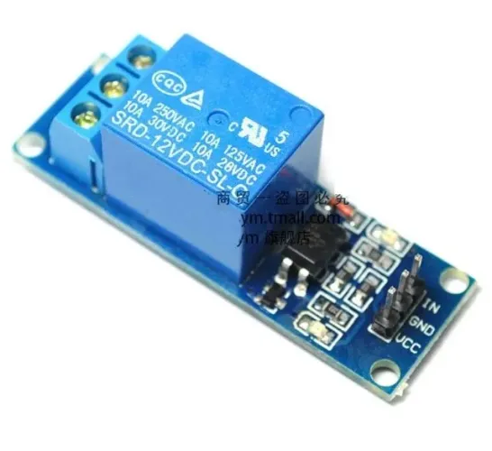 Modulo Rele 1 Canal 12v Automção Arduino Pic Raspberry Pic COD-AM6 