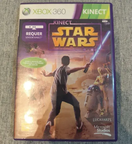 Jogo Star Wars Kinect original para Xbox 360 com disco extra