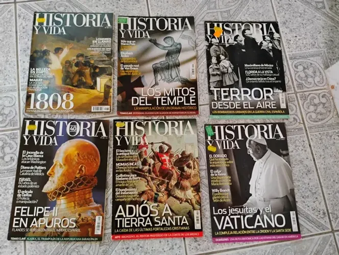 Revista História y vida em espanhol