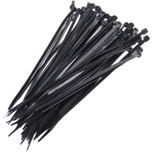 Abraçadeira Em Nylon Preta 4,8 X 200mm Com 100 Unidades