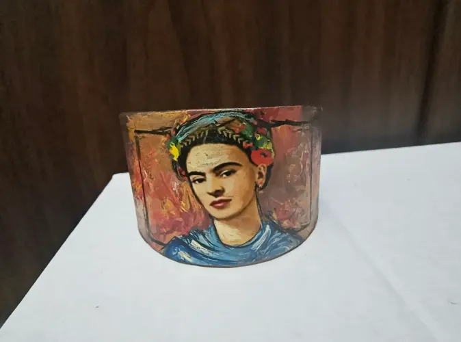 Bracelete Pulseira de Frida Kahlo