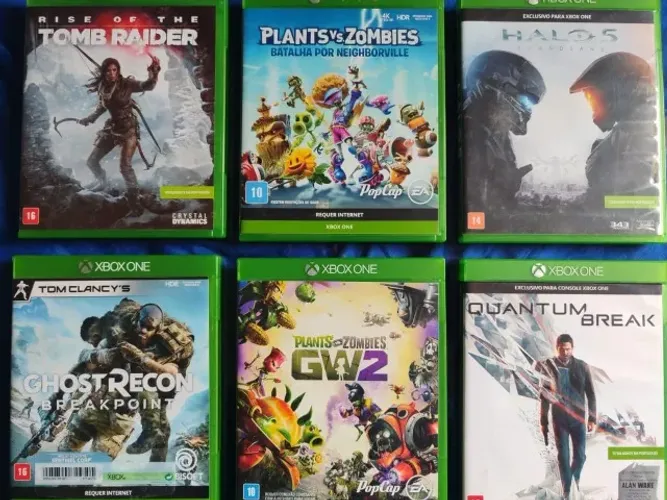 Jogos de Xbox One Fat  S  X Series (Ac. Cartão)