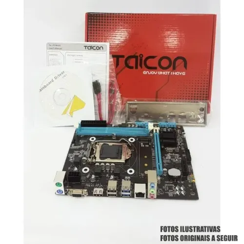 Kit I5 4570 - 4ª Geração + Placa Mãe Taicon H81 [Usado]