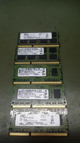 Lote de Memoria de Notebook DDR3 PC3 2GB