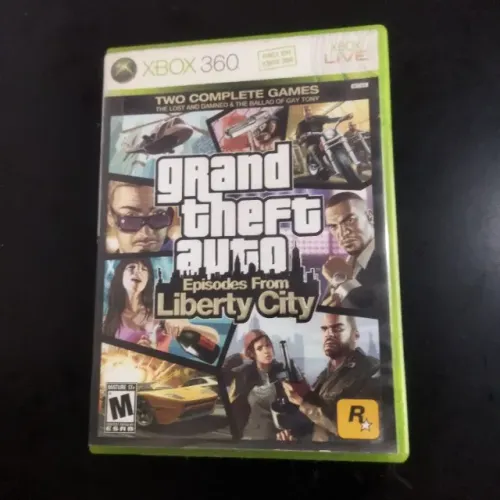 Jogo Grand Theft Auto (GTA) - Episodes from Liberty City Original para Xbox 360 Completo
