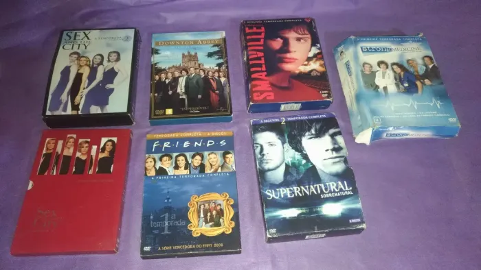 Dvds Séries para TV, vários, bom estado, envio qq local.