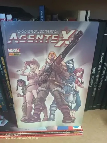 Revista Agente X edição encadernada