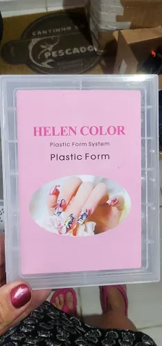 Tips Plastic form unhas