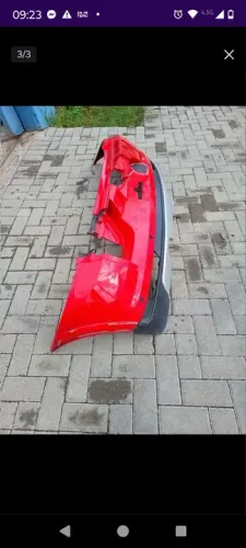 Parachoque Traseiro Vermelho Cross fox