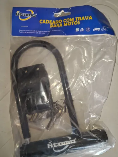 Cadeado com trava para Motocicletas 
