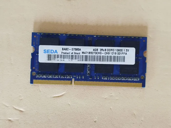 Memória RAM DDR3 4GB para Notebook - Excelente desempenho e compatibilidade