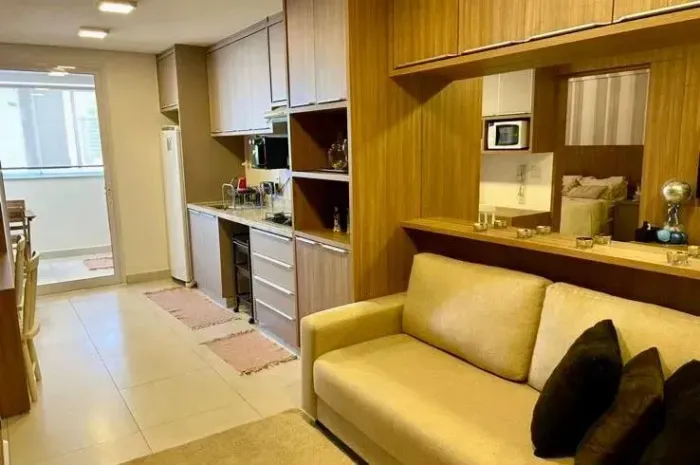 Imóvel para aluguel com 49 metros quadrados com 1 quarto em Jardim Goiás - Goiânia - GO