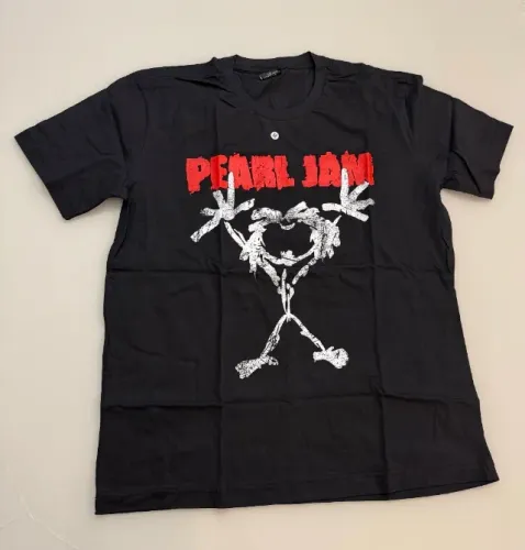 Camisa oficina rock estampada Pearl Jam NUNCA USADA M