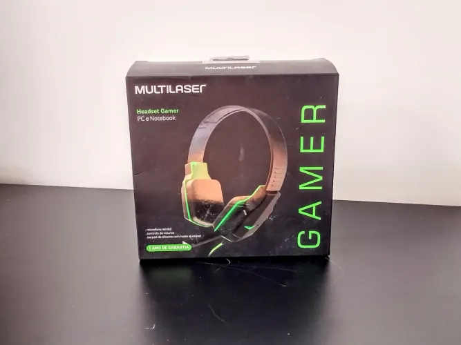 Headset Gamer Multilaser PH146 pouco usado
