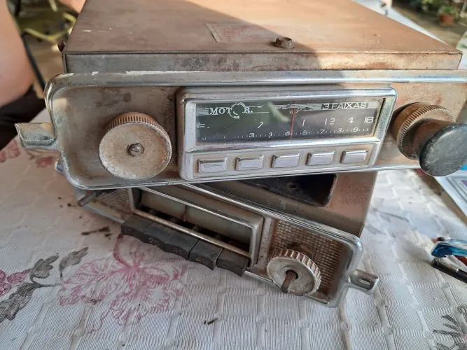 Radio antigo de fusca 