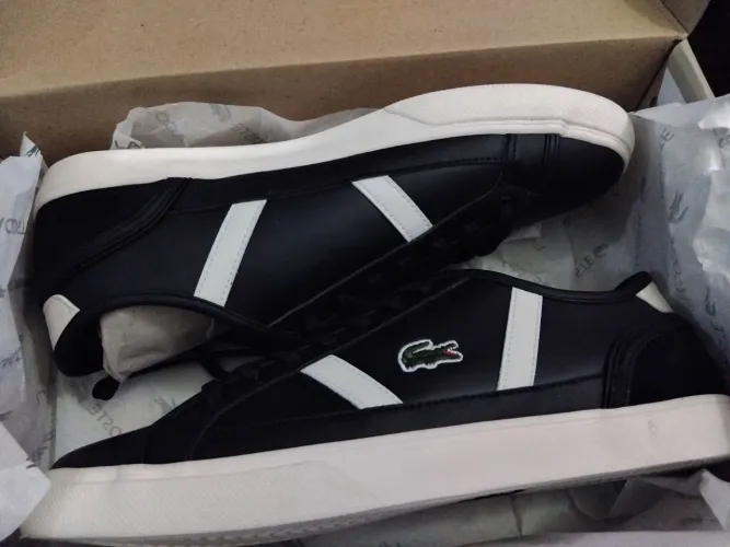 Tenis Lacoste Preto NOVO