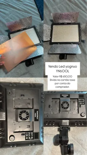 Led Yognuo YN600L - Iluminação Profissional